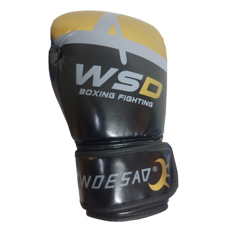 WSD Boxing Gloves - Black/Gold